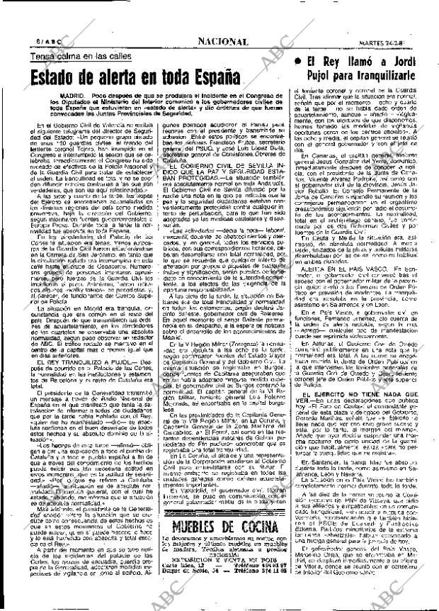 ABC MADRID 24-02-1981 página 20