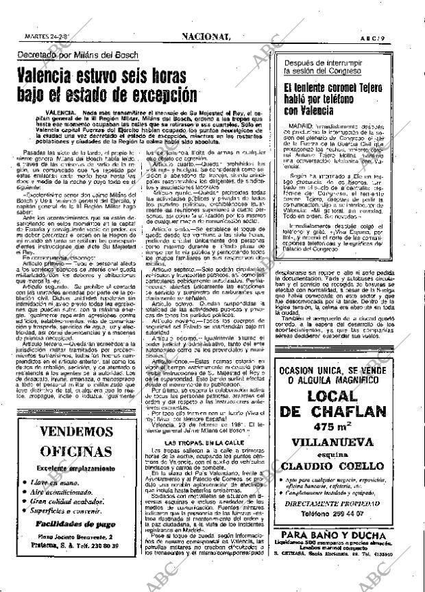 ABC MADRID 24-02-1981 página 21