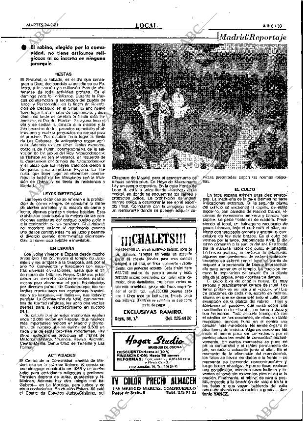 ABC MADRID 24-02-1981 página 45