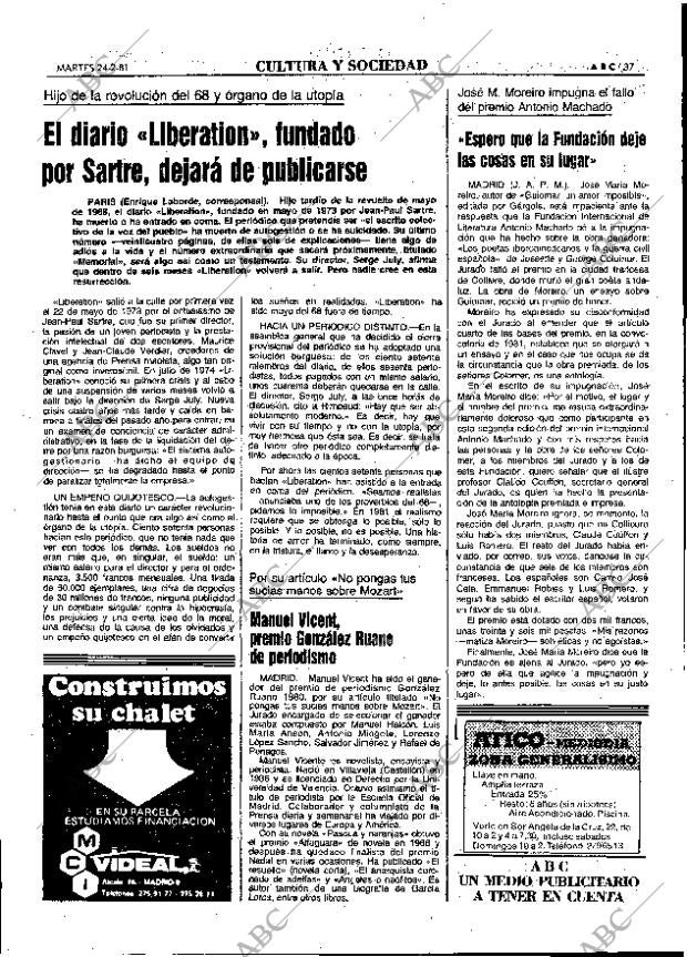 ABC MADRID 24-02-1981 página 49