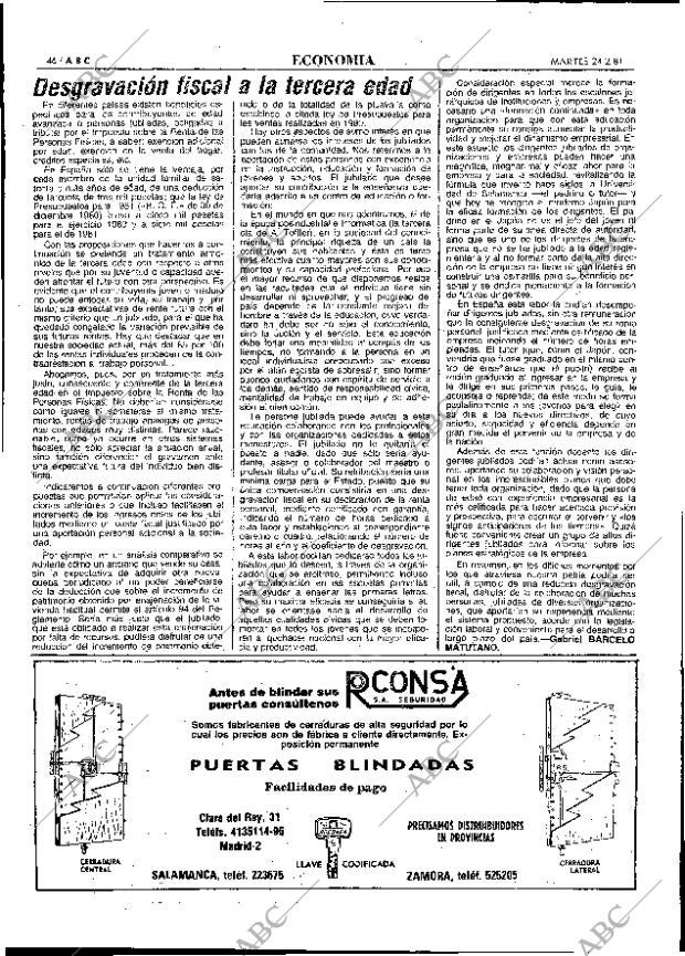 ABC MADRID 24-02-1981 página 58