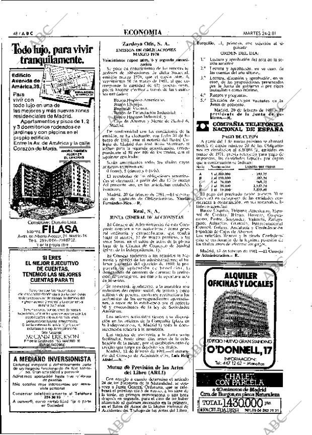 ABC MADRID 24-02-1981 página 60