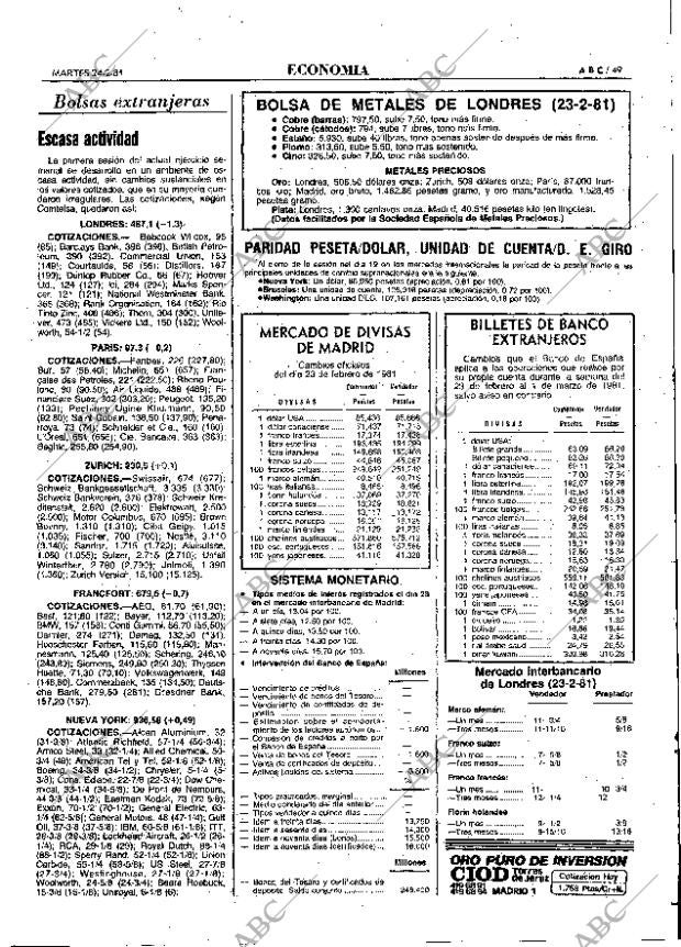 ABC MADRID 24-02-1981 página 61