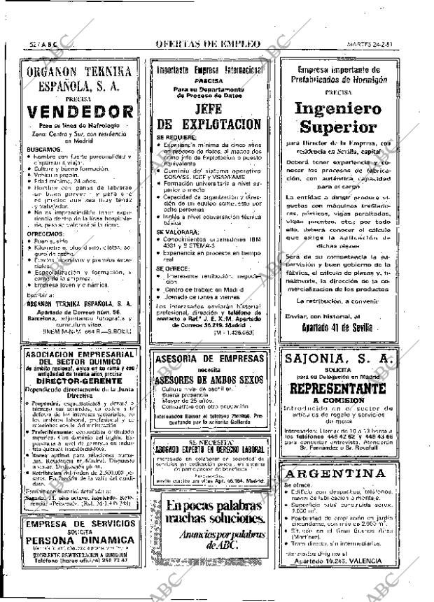 ABC MADRID 24-02-1981 página 64