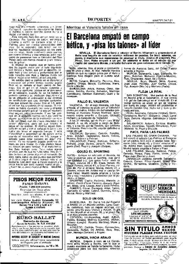ABC MADRID 24-02-1981 página 70