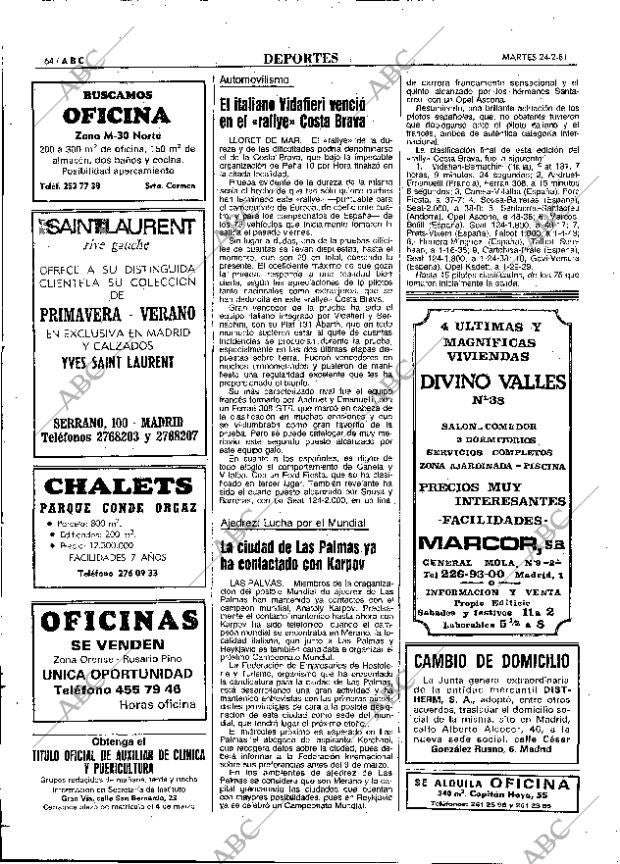 ABC MADRID 24-02-1981 página 76
