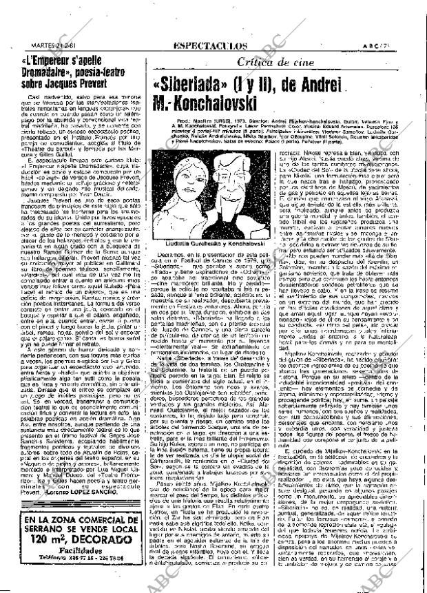 ABC MADRID 24-02-1981 página 83