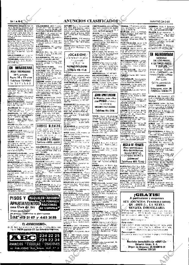ABC MADRID 24-02-1981 página 96