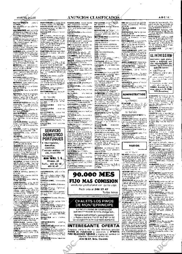 ABC MADRID 24-02-1981 página 99