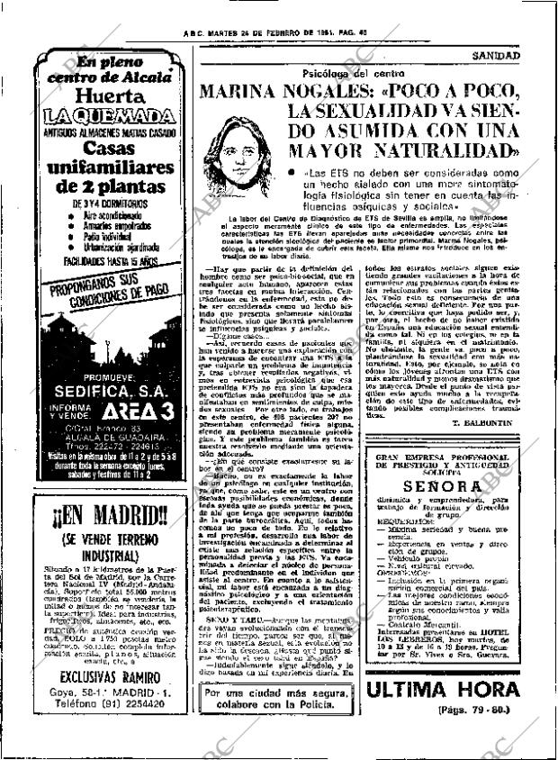 ABC SEVILLA 24-02-1981 página 56