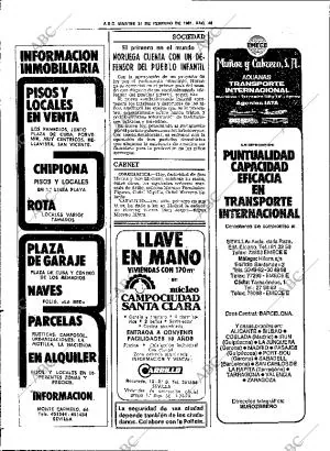 ABC SEVILLA 24-02-1981 página 64