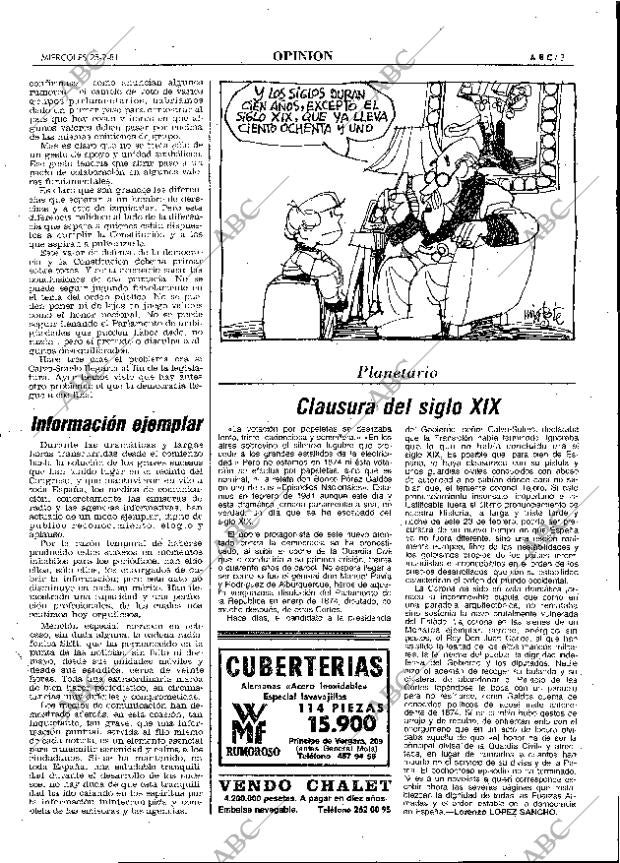 ABC MADRID 25-02-1981 página 11