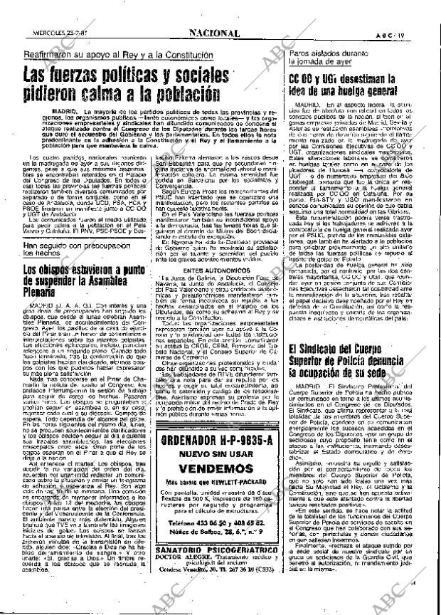 ABC MADRID 25-02-1981 página 27