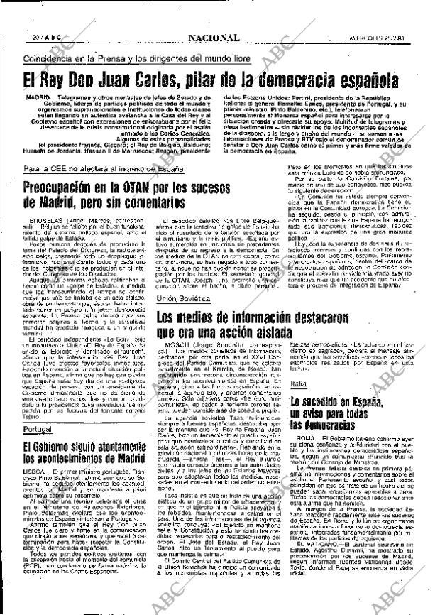 ABC MADRID 25-02-1981 página 28
