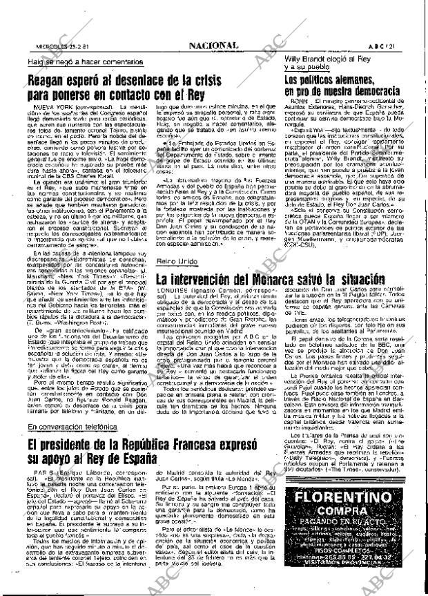 ABC MADRID 25-02-1981 página 29