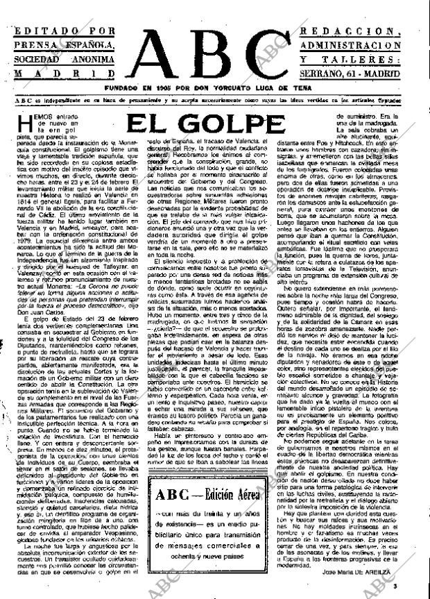 ABC MADRID 25-02-1981 página 3