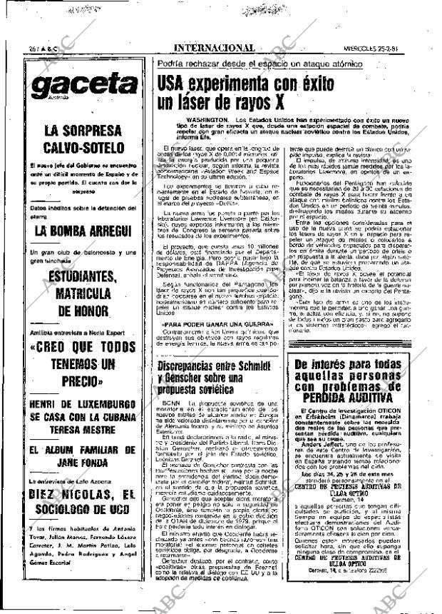ABC MADRID 25-02-1981 página 34