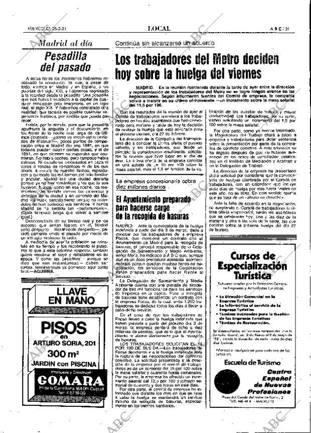 ABC MADRID 25-02-1981 página 39