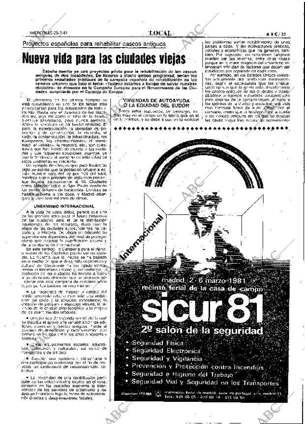 ABC MADRID 25-02-1981 página 41