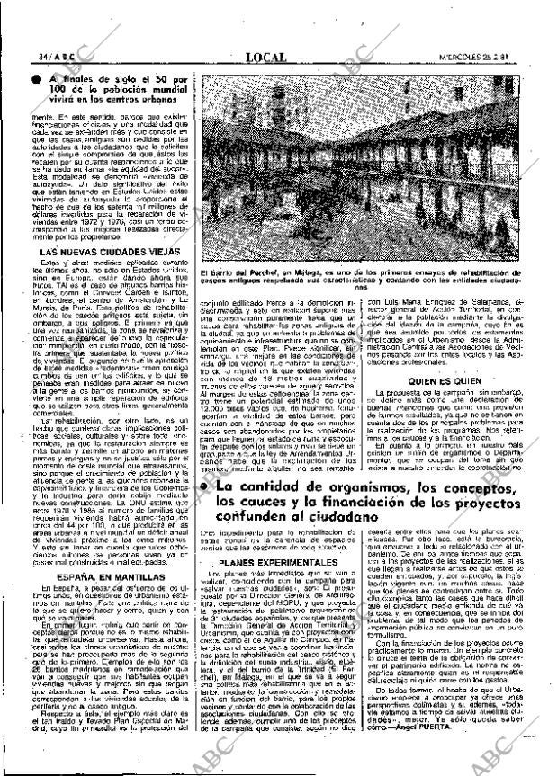 ABC MADRID 25-02-1981 página 42