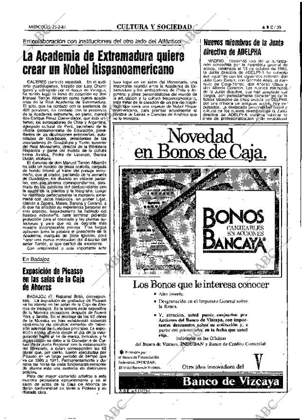 ABC MADRID 25-02-1981 página 47