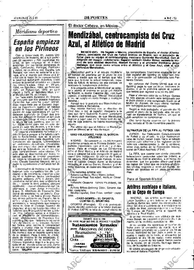 ABC MADRID 25-02-1981 página 61