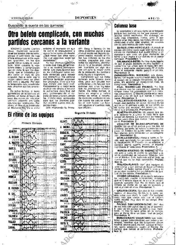 ABC MADRID 25-02-1981 página 63