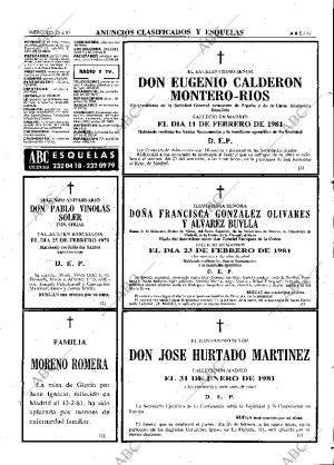 ABC MADRID 25-02-1981 página 85