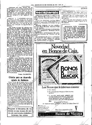 ABC SEVILLA 25-02-1981 página 49