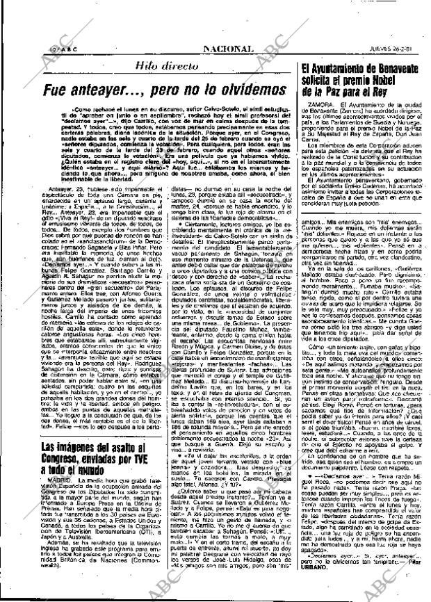 ABC MADRID 26-02-1981 página 22