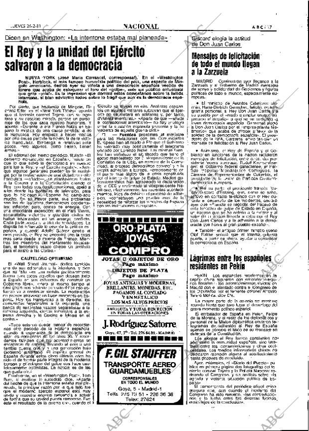 ABC MADRID 26-02-1981 página 29