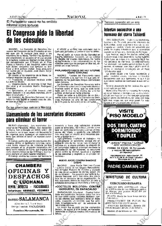 ABC MADRID 26-02-1981 página 33