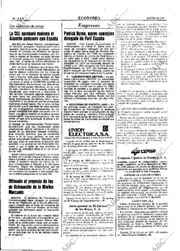 ABC MADRID 26-02-1981 página 58