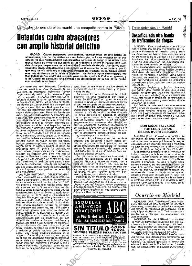 ABC MADRID 26-02-1981 página 63