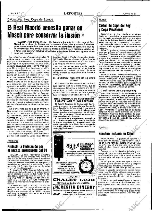 ABC MADRID 26-02-1981 página 66