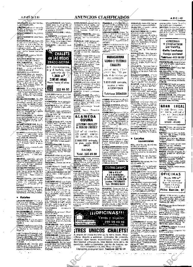 ABC MADRID 26-02-1981 página 81