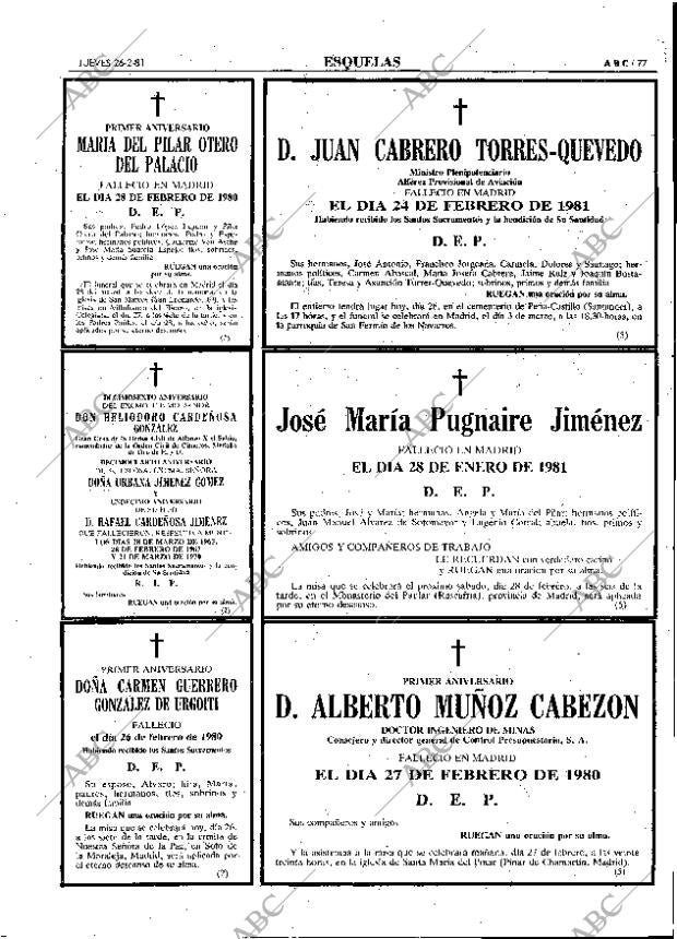 ABC MADRID 26-02-1981 página 89