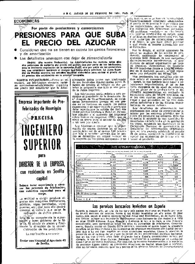 ABC SEVILLA 26-02-1981 página 38