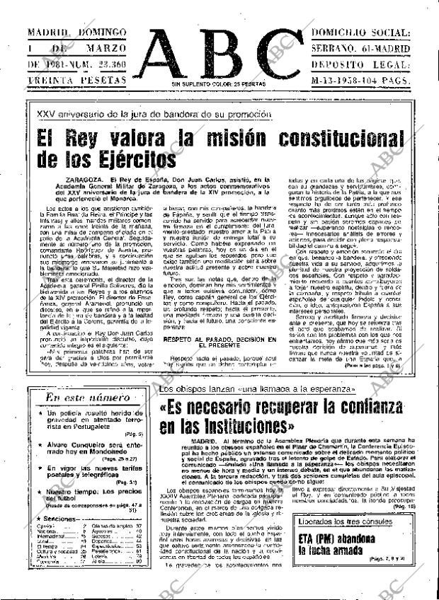 ABC MADRID 01-03-1981 página 13