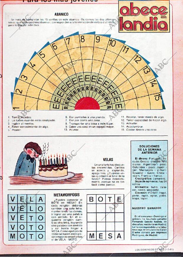 ABC MADRID 01-03-1981 página 149