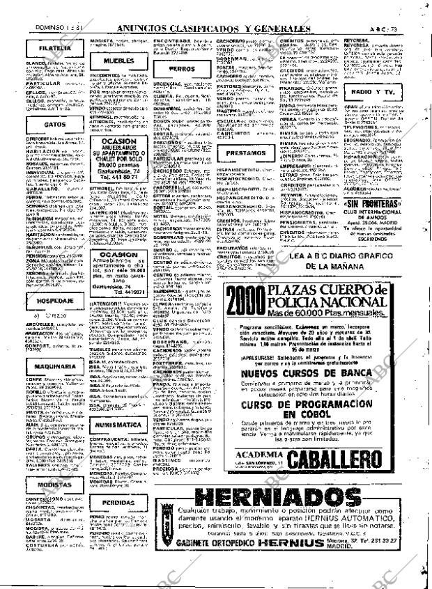 ABC MADRID 01-03-1981 página 85