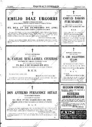 ABC MADRID 01-03-1981 página 86