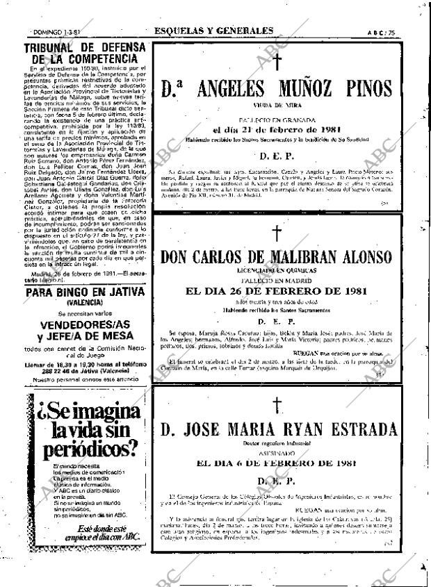 ABC MADRID 01-03-1981 página 87