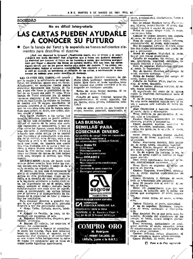 ABC SEVILLA 03-03-1981 página 63