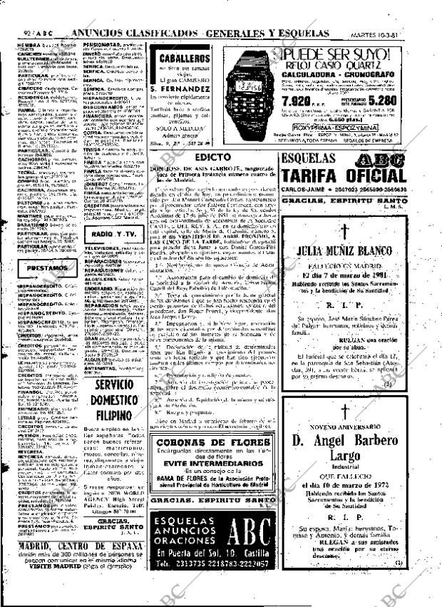 ABC MADRID 10-03-1981 página 108