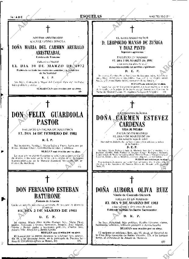 ABC MADRID 10-03-1981 página 110