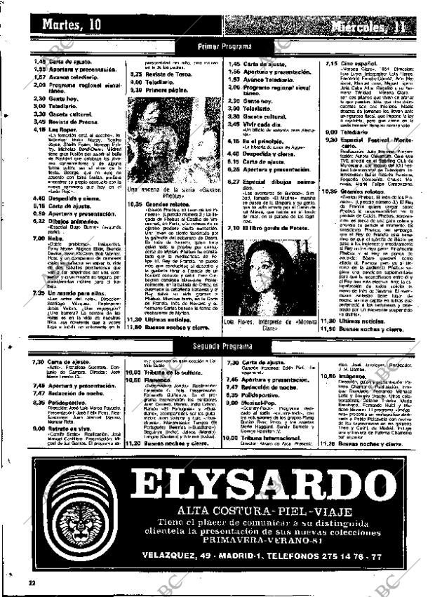 ABC MADRID 10-03-1981 página 122