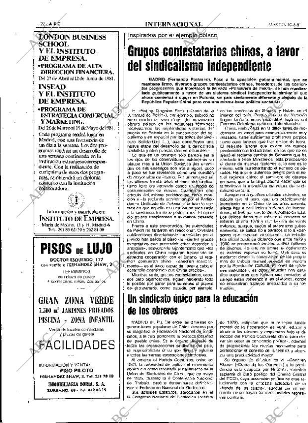 ABC MADRID 10-03-1981 página 38