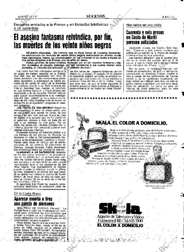ABC MADRID 10-03-1981 página 71