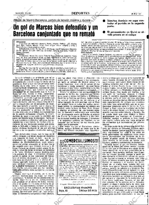 ABC MADRID 10-03-1981 página 73